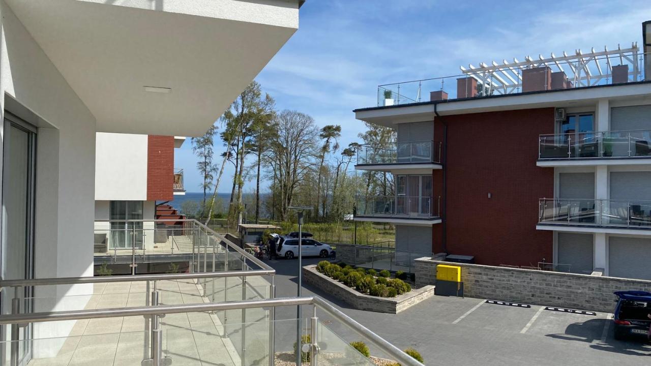 Apartament Magma Z Basenem Morska Klifowa Rewal Buitenkant foto